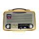 Classical Multimedia Antique Vintage Retro Bluetooth USB Wireless Speaker Radio Paired with Android & IOS