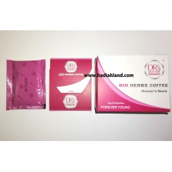 dr's secret Bio Herbs Coffee For Her women Each box 6 sachets X 15g Malaysia 