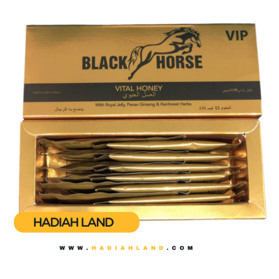 Golden Black horse Vital honey VIP Malaysia 12 sachets