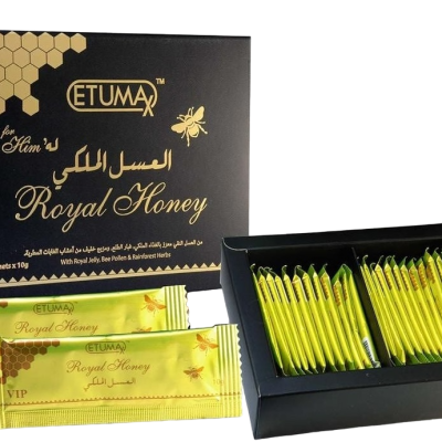 8 Boxes Mix from 4 brands Black Horse Honey Vital Honey Etumax Honey Crown royal Honey