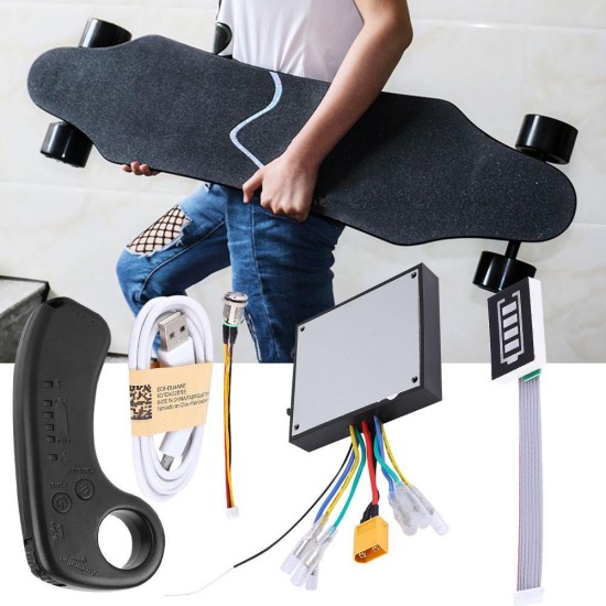 Electric Skateboard Longboard Dual Drive ESC Substitute Control Mainboard with Remote