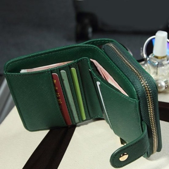 Lady Women Purse Clutch Wallet Short Small Bag Card Holder 2020