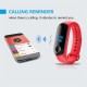 M3 Waterproof Bluetooth Smart Watch Fitness HeartRate Phone Mate For Android iOS
