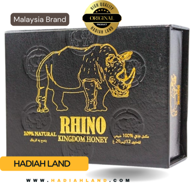 Rhino Kingdom Honey 24 sachets x 10g Malaysia
