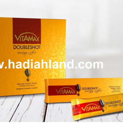 VITAMAX DOUBLESHOT MACA energy coffee 10x20 g Malaysia price