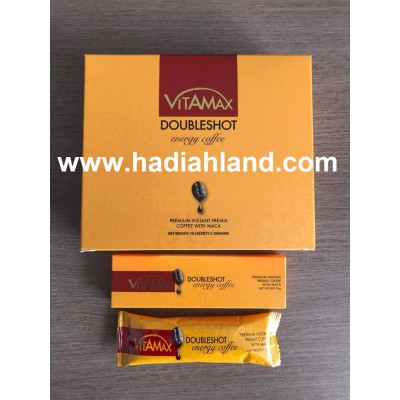 VITAMAX DOUBLESHOT MACA energy coffee 10s x20g male