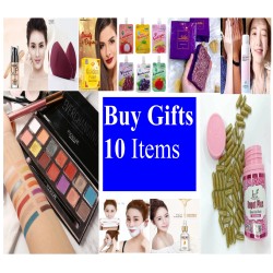 10 Malaysian beauty products in one gift box from strongest beauty companies .. 100% Genuine Products