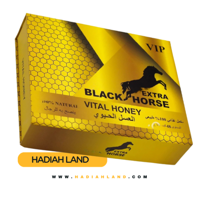 Black Horse Extra Vital Honey 48 sachets– Original Malaysia