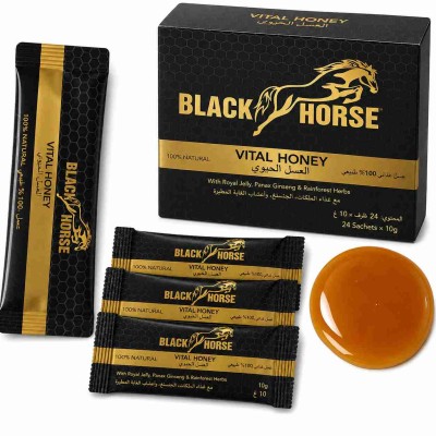 Black Horse Vital Honey Malaysia 24S x 10G Original 2026