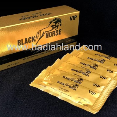 Golden Black horse Vital honey VIP Malaysia 12 sachets