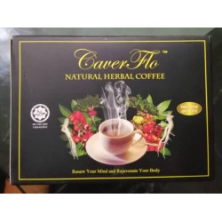 CaverFlo Herbal Coffee (Tongkat Ali+Guarana+Maca) 25gm x 10 pkt
