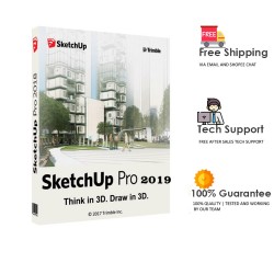 SketchUp Pro 2019 19. (x64) + Vray 4 - Full Version
