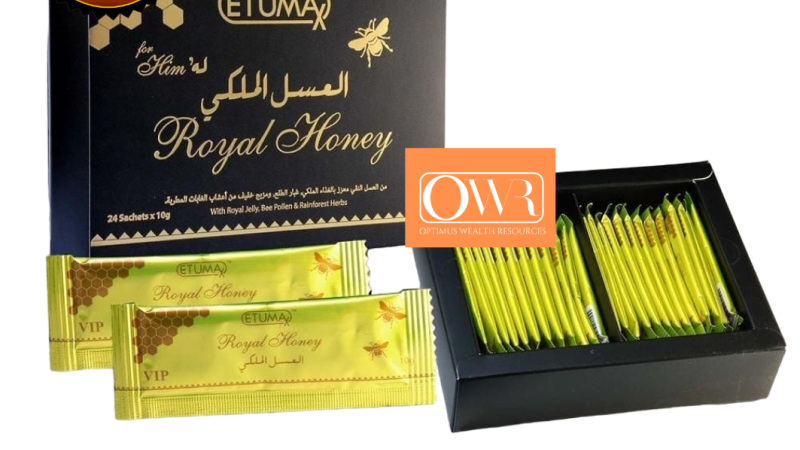 Etumax Royal Honey 24 sticks x 10 gram Malaysia Original