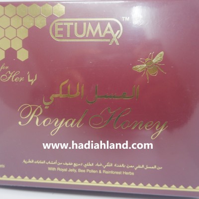 Etumax Royal Honey for her women malaysia 20g x 12 sachets 